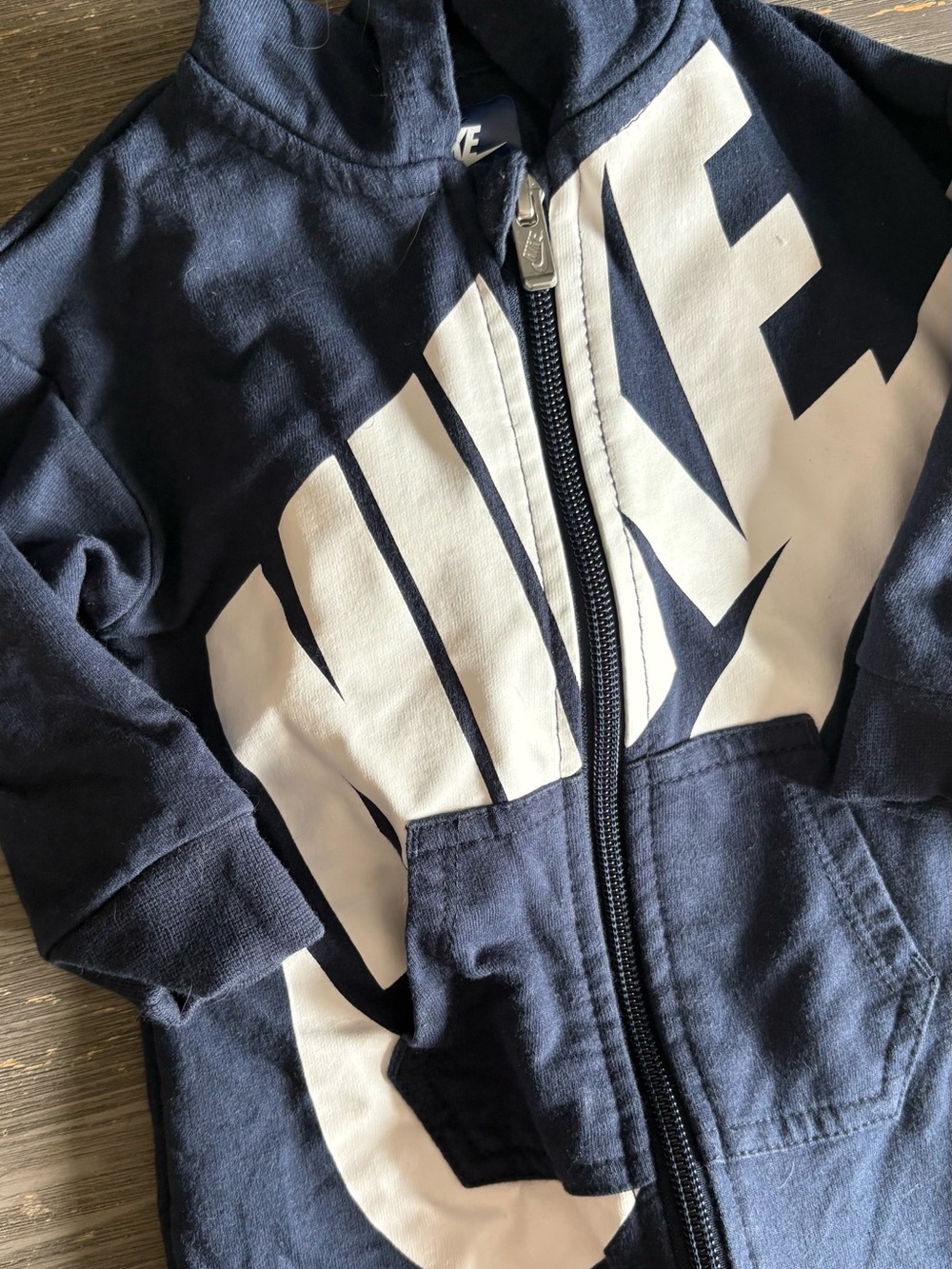 Navy Nike Onesie 6-9 Months